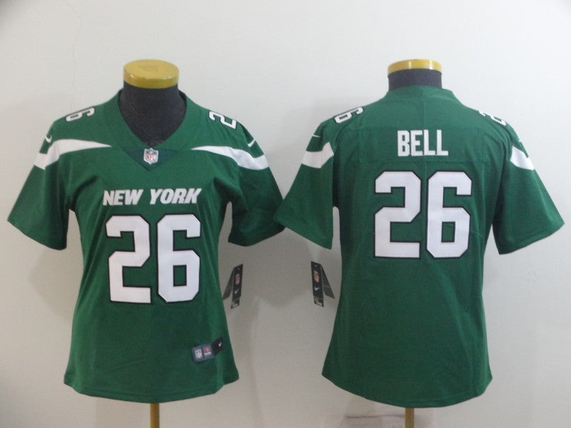 Women's New York Jets Le'Veon Bell NO.26 Football Jerseys