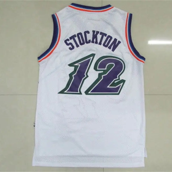 Utah Jazz John Stockton NO.12 Basketball Jersey