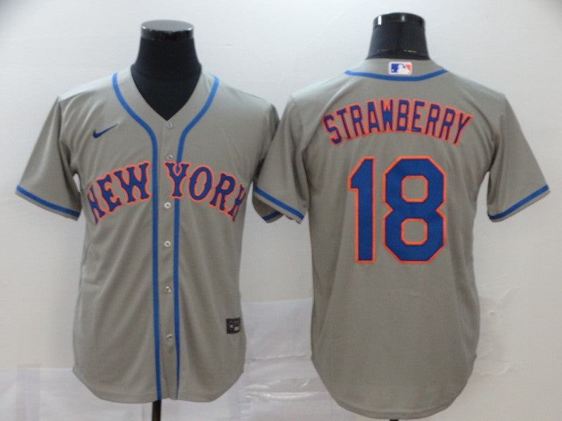 Men/Women/Youth New York Mets Darryl Strawberry #18 baseball Jerseys