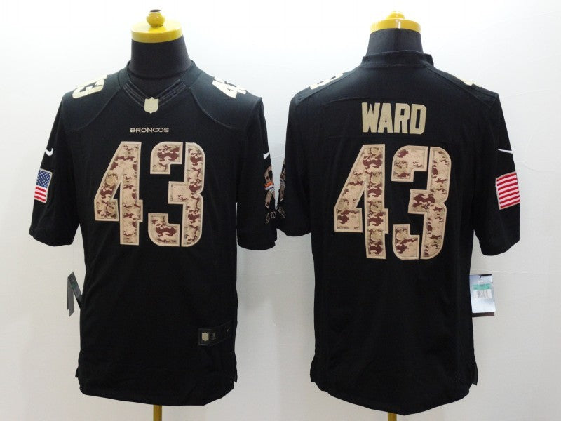 Adult Denver Broncos T.J. Ward NO.43 Football Jerseys