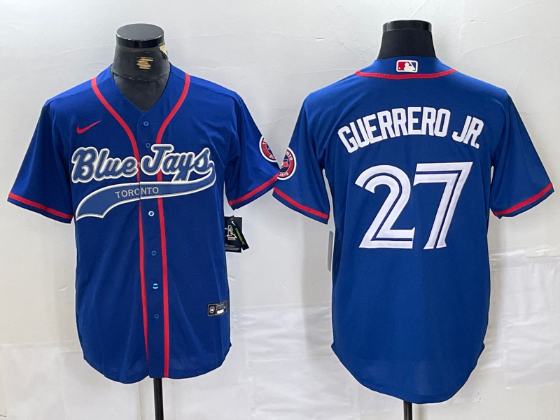 Men/Women/Youth Toronto Blue Jays Vladimir Guerrero Jr. #27 baseball Jerseys