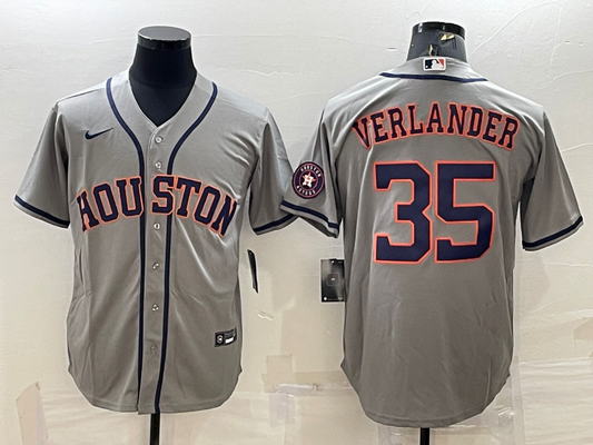 Men/Women/Youth Houston Astros Justin Verlander #35 baseball Jerseys