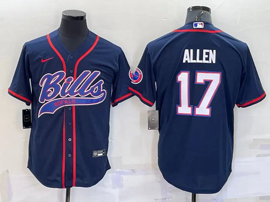 Adult Buffalo Bills Josh Allen NO.17 Football Jerseys