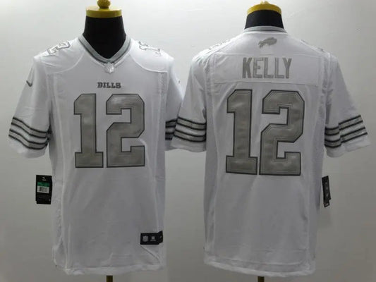Adult Buffalo Bills James Kelly NO.12 Football Jerseys