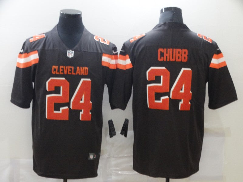 Adult Cleveland Browns Nick Chubb NO.24 Football Jerseys
