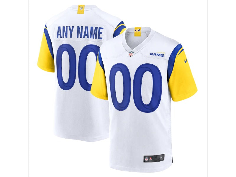 Adult Los Angeles Rams number and name custom Football Jerseys