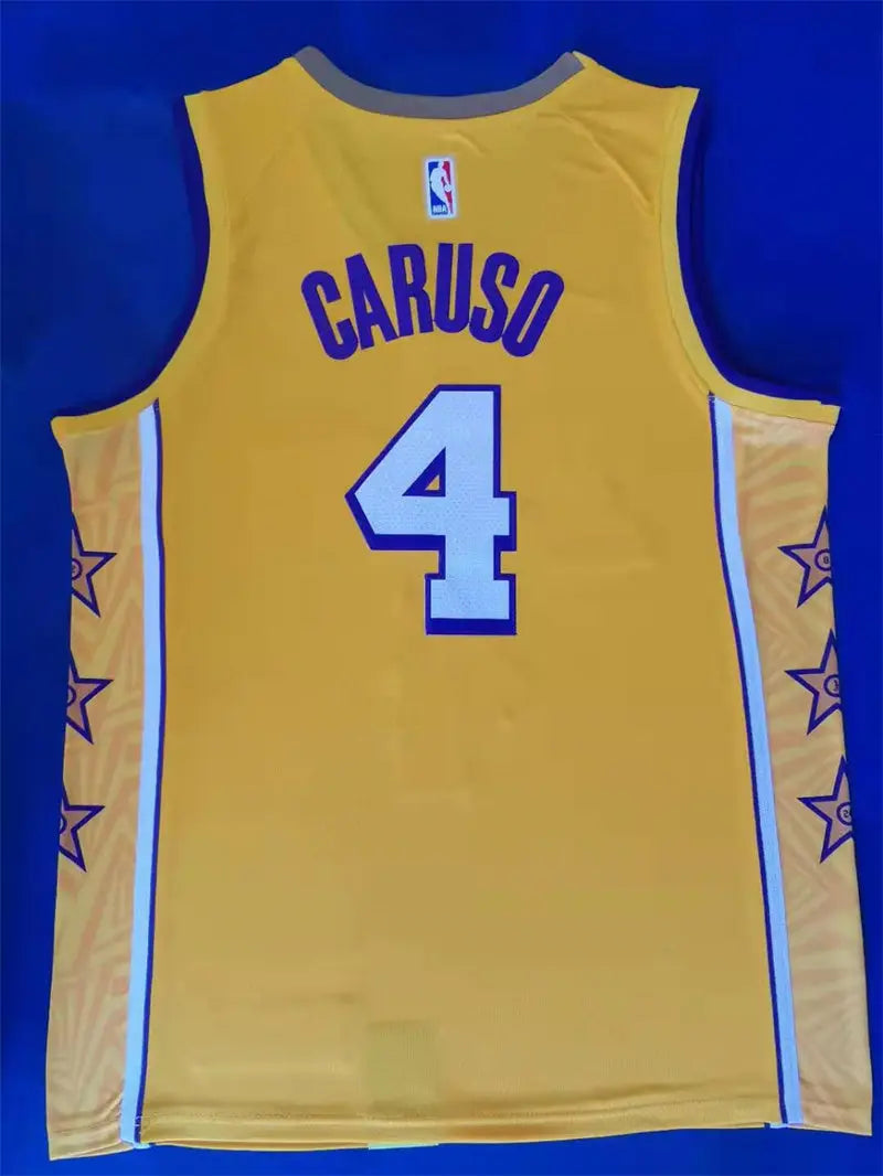 Los Angeles Lakers Alex Caruso NO.4 Basketball Jersey