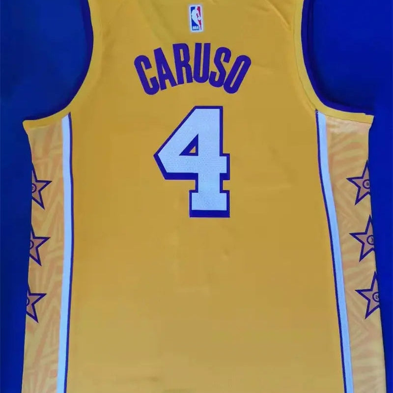 Los Angeles Lakers Alex Caruso NO.4 Basketball Jersey