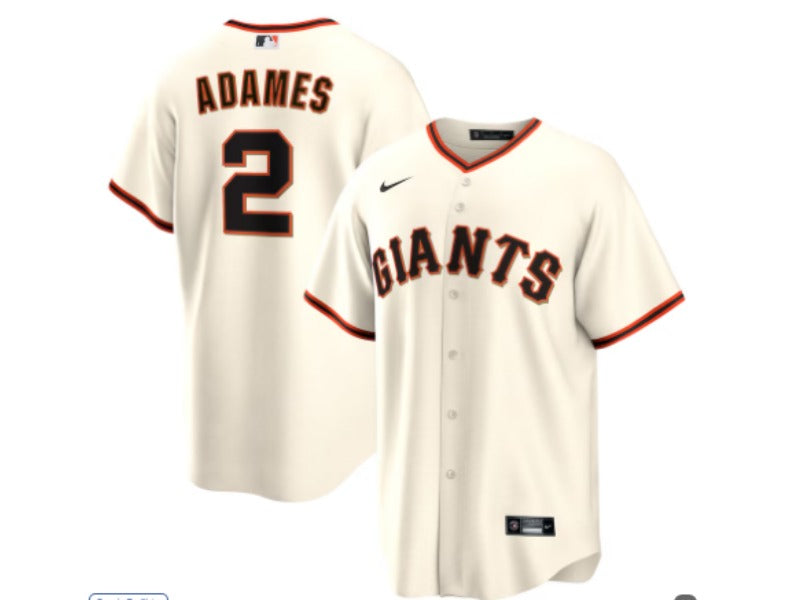 Men/Women/Youth San Francisco Giants Willy Adames NO.2 baseball Jerseys