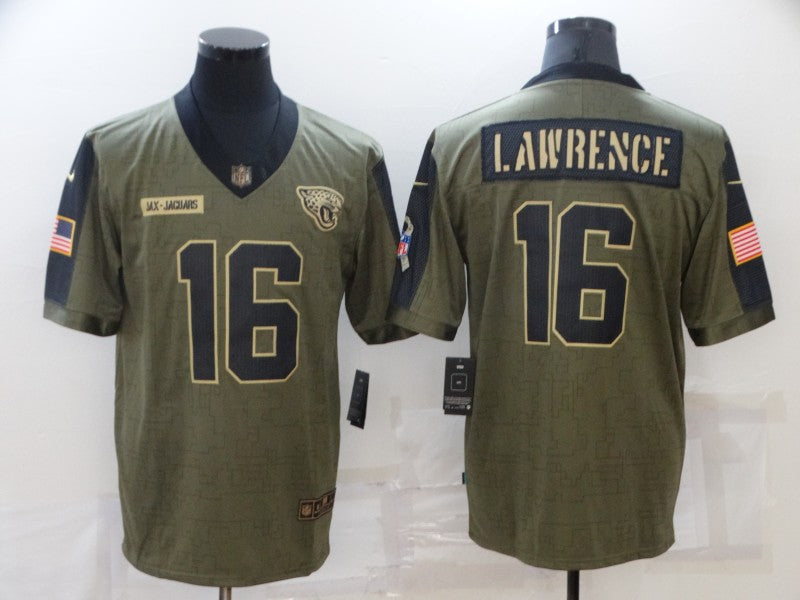Adult Jacksonville Jaguars Trevor Lawrence NO.16 Football Jerseys