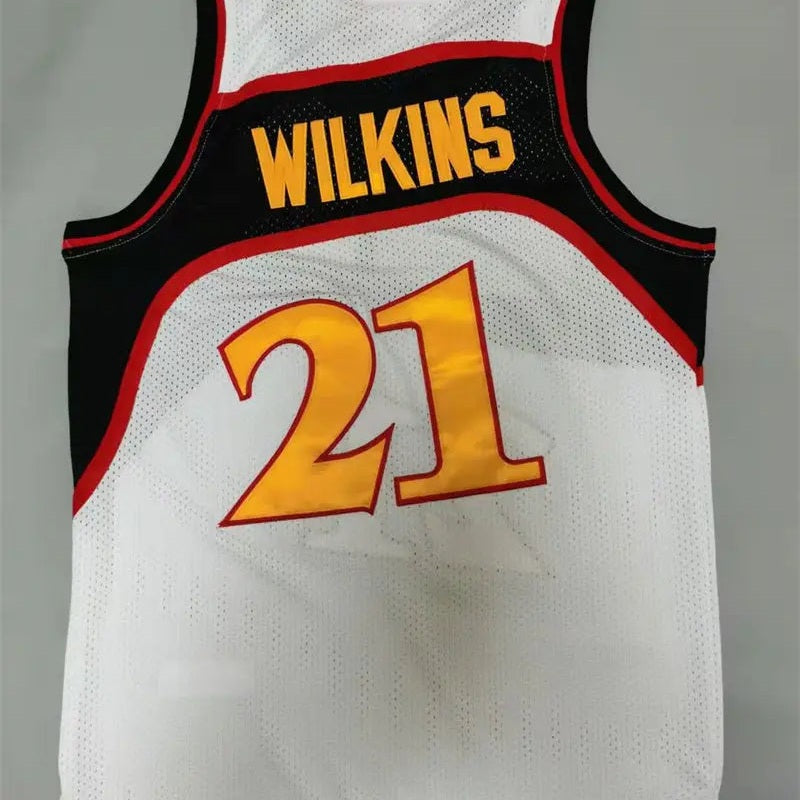 Atlanta Hawks Dominique Wilkins NO.21 Basketball Jersey