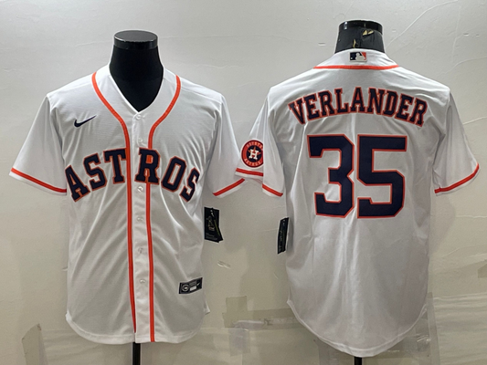 Men/Women/Youth Houston Astros Justin Verlander #35 baseball Jerseys