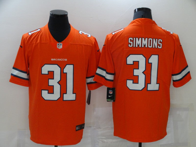 Adult Denver Broncos Justin Simmons NO.31 Football Jerseys