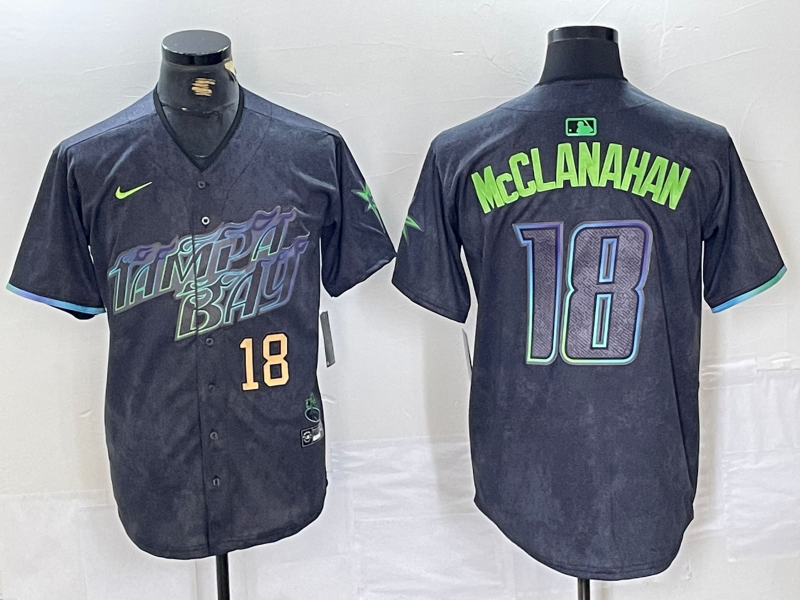Men/Women/Youth Tampa Bay Rays Shane McClanahan NO.18 baseball Jerseys