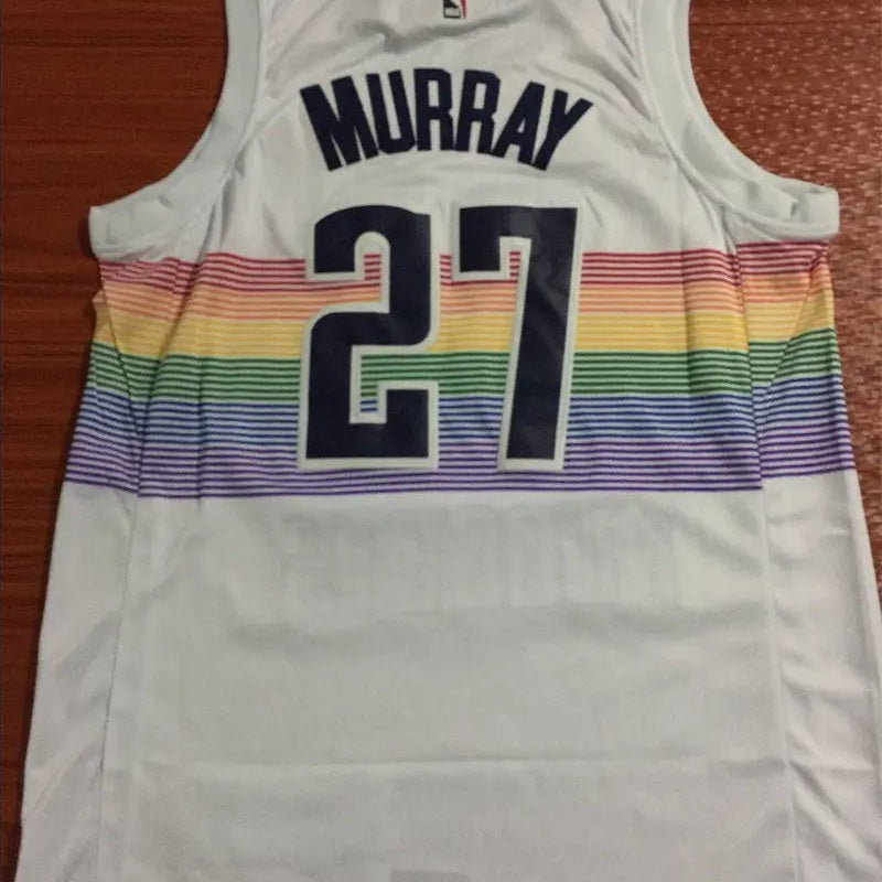 Denver Nuggets Murray NO.27 Basketball Jersey
