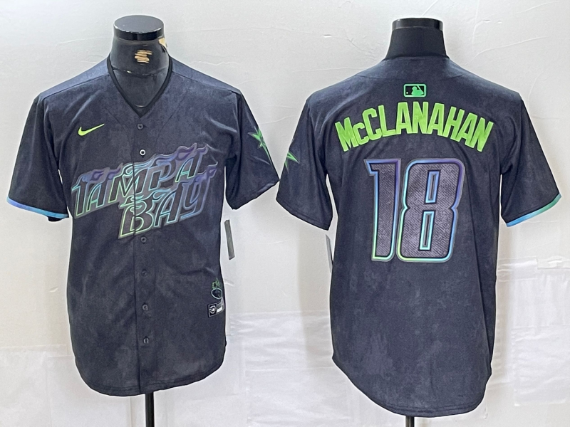 Men/Women/Youth Tampa Bay Rays Shane McClanahan NO.18 baseball Jerseys