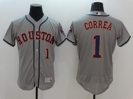 Men/Women/Youth Houston Astros Carlos Correa #1 baseball Jerseys
