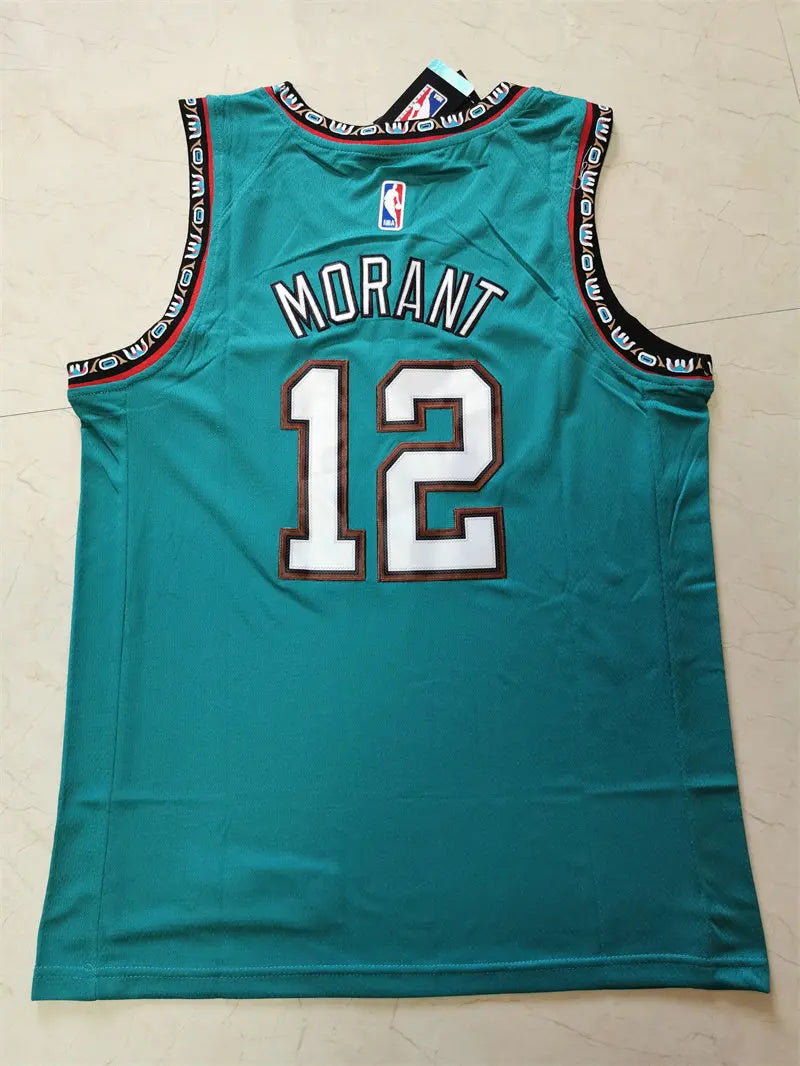 Memphis Grizzlies Ja Morant NO.12 Basketball Jersey