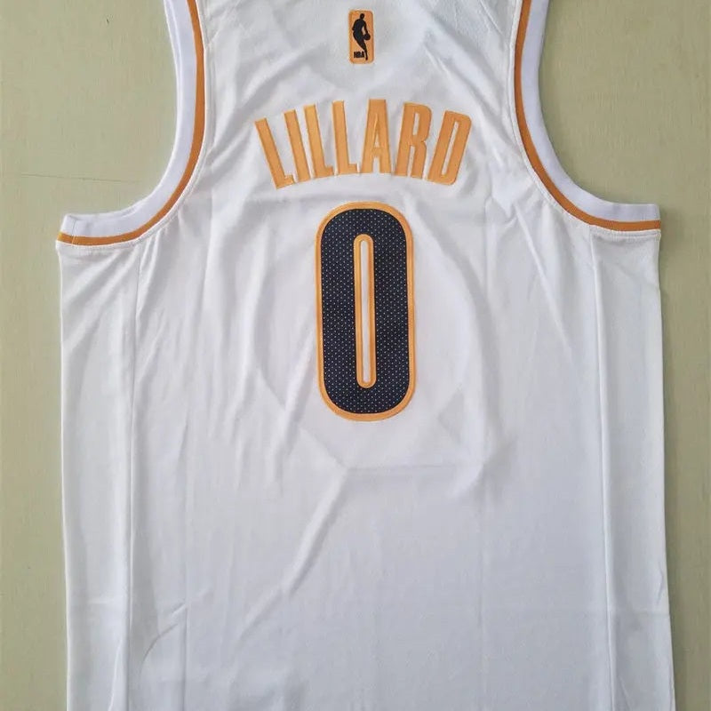 Portland Trail Blazers Damian Lillard NO.0 Basketball Jersey