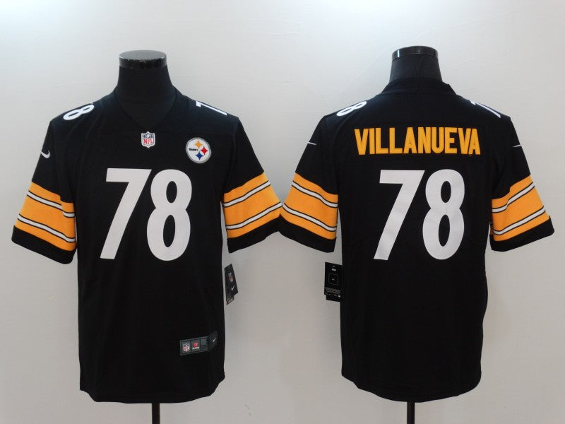Adult Pittsburgh Steelers Alejandro Villanueva NO.78 Football Jerseys