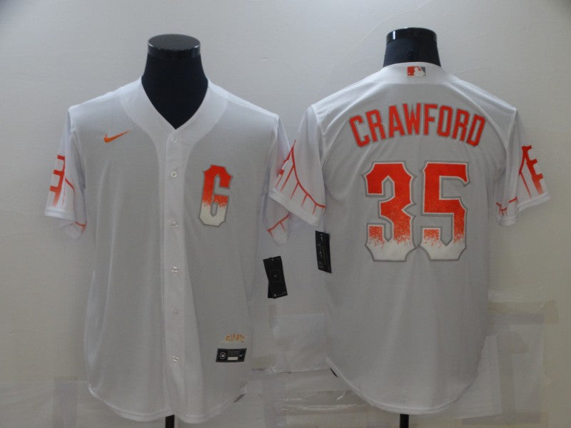Men/Women/Youth San Francisco Giants Brandon Crawford NO.35 baseball Jerseys