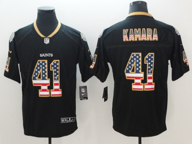 Adult New Orleans Saints Alvin Kamara NO.41 Football Jerseys