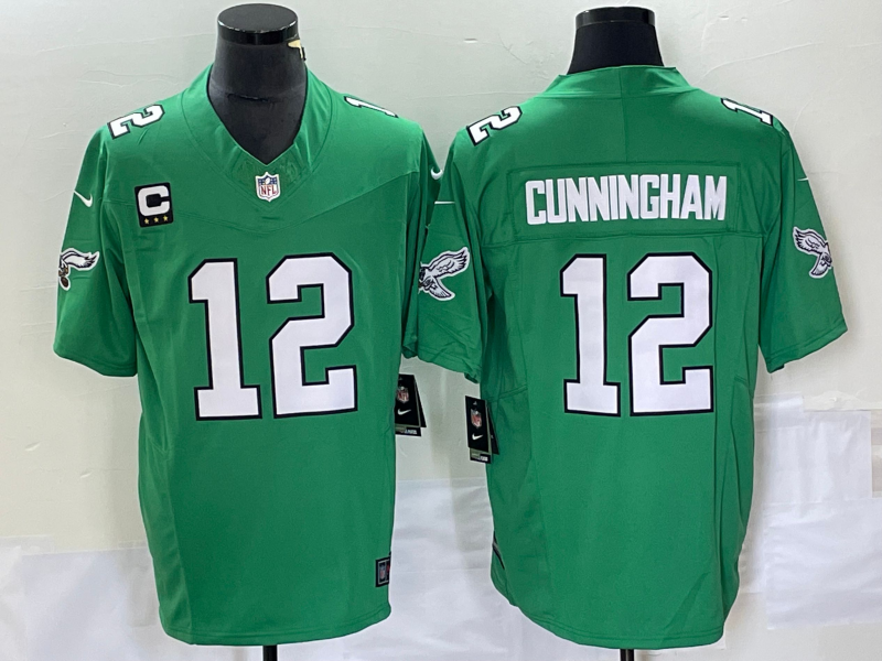Adult 2023-2024 season Philadelphia Eagles Randall Cunningham NO.12 Football Jerseys