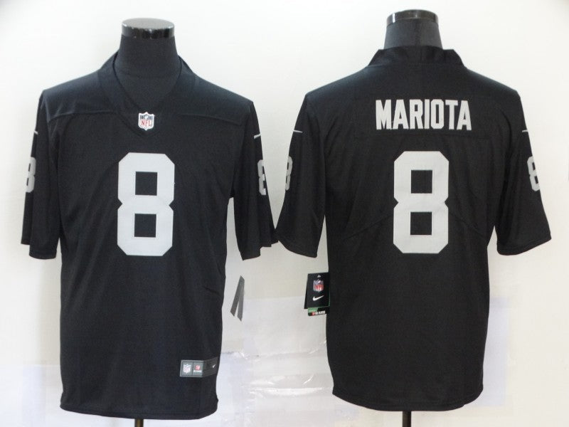 Adult Oakland Raiders Marcus Mariota NO.8 Football Jerseys