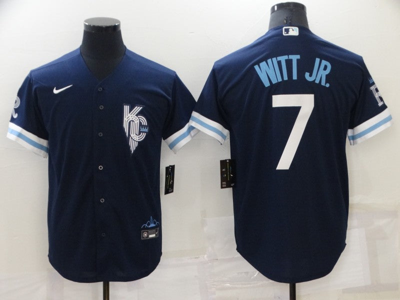 Men/Women/Youth Kansas City Royals Bobby Witt Jr. #7 baseball Jerseys