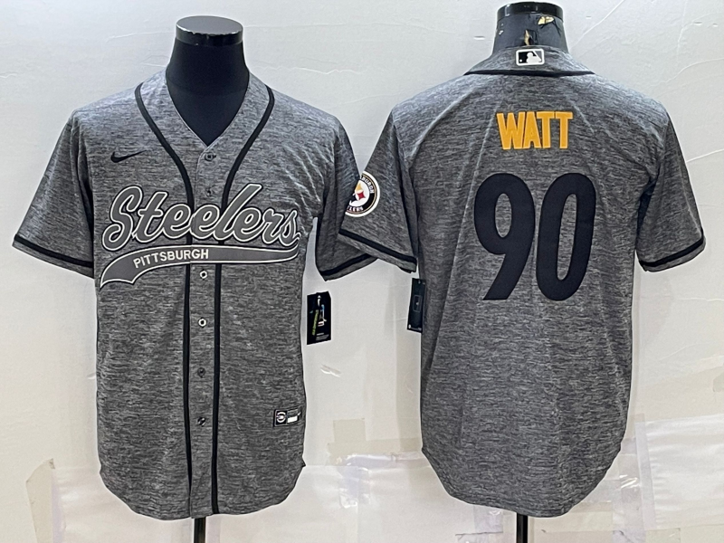 Adult Pittsburgh Steelers T. J. Watt NO.90 Football Jerseys