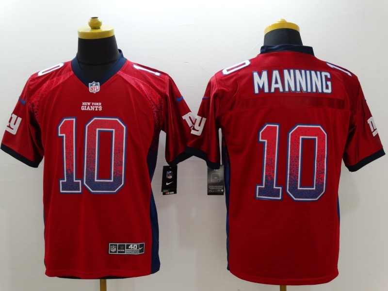 Adult New York Giants Eli Manning NO.10 Football Jerseys