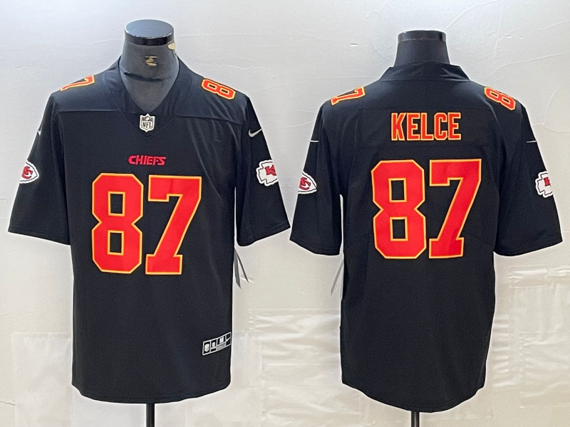 Adult Kansas City Chiefs Travis Kelce NO.87 Football Jersey