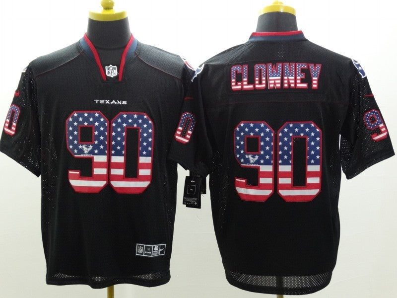 Adult Houston Texans Jadeveon Clowney NO.90 Football Jerseys