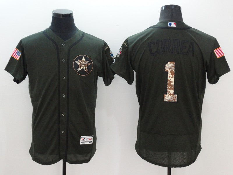 Men/Women/Youth Houston Astros Carlos Correa #1 baseball Jerseys