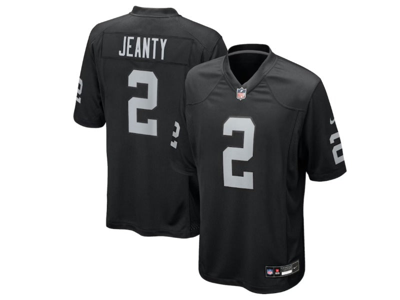 Las Vegas Raiders Ashton Jeanty NO.2 Football Jerseys