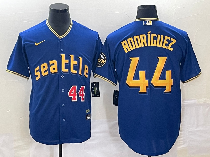 Men/Women/Youth Seattle Mariners Julio Rodríguez #44 baseball Jerseys