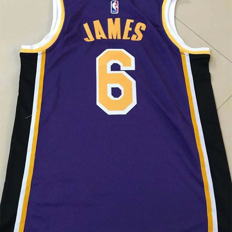Los Angeles Lakers Lebron James NO.6 Basketball Jersey