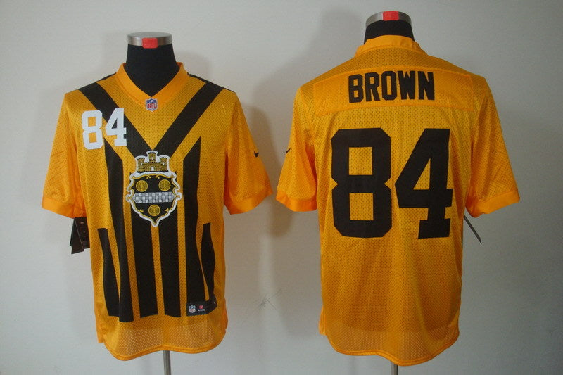 Adult Pittsburgh Steelers Antonio Brown NO.84 Football Jerseys