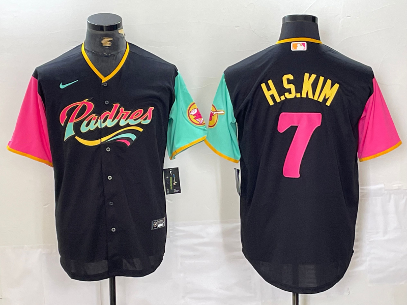 Men/Women/Youth San Diego Padres Ha-seong Kim #7 baseball Jerseys