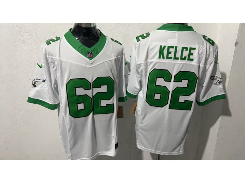 Adult Philadelphia Eagles Jason Kelce NO.62 Football Jerseys