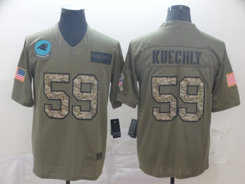 Adult Carolina Panthers Luke Kuechly NO.59 Football Jerseys