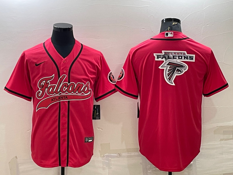 Adult Atlanta Falcons Football Jerseys - Atlanta Falcons Stitched Baseball Jersey - View 1