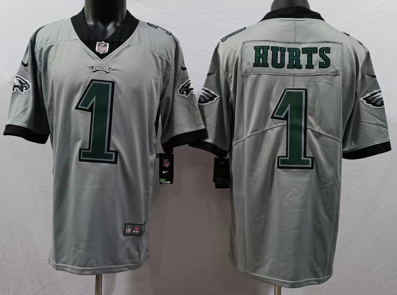 Adult Philadelphia Eagles Jalen Hurts NO.1 Football Jerseys