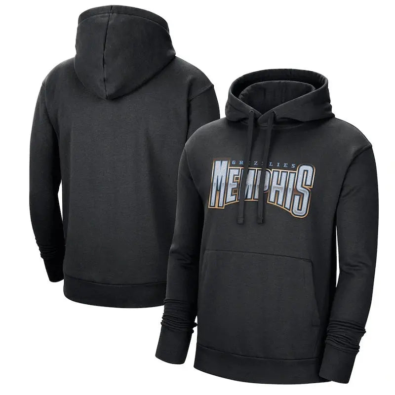 men/women/kids Memphis Grizzlies Black Basketball Hoodies
