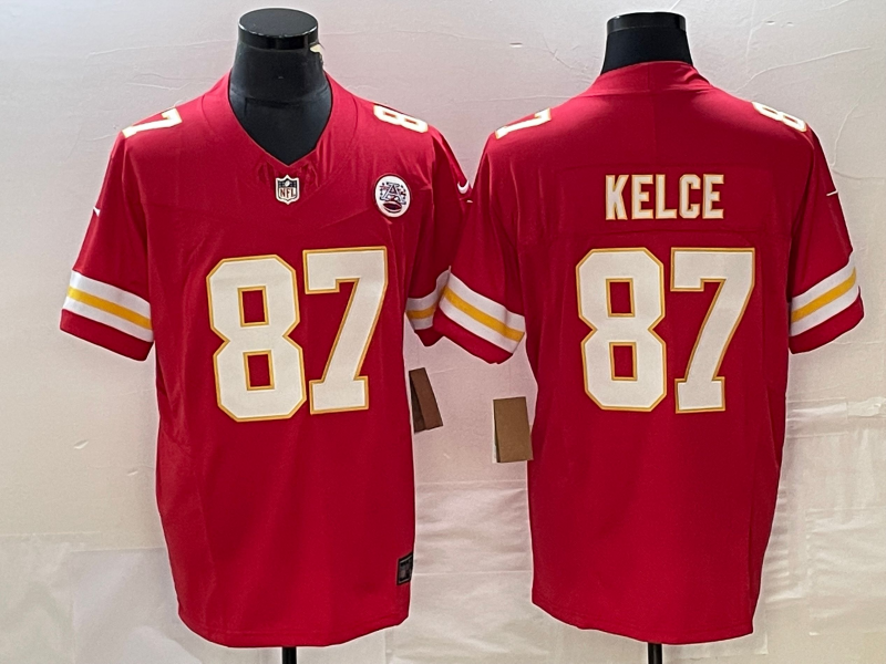 Adult Kansas City Chiefs Travis Kelce NO.87 Football Jersey