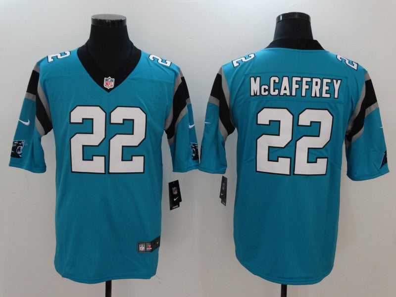 Adult Carolina Panthers Christian McCaffrey NO.22 Football Jerseys