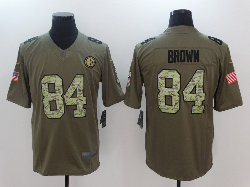 Adult Pittsburgh Steelers Antonio Brown NO.84 Football Jerseys