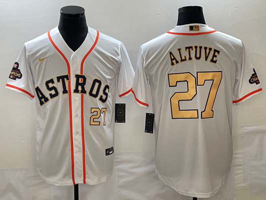 Men/Women/Youth Houston Astros Jose Altuve #27 baseball Jerseys