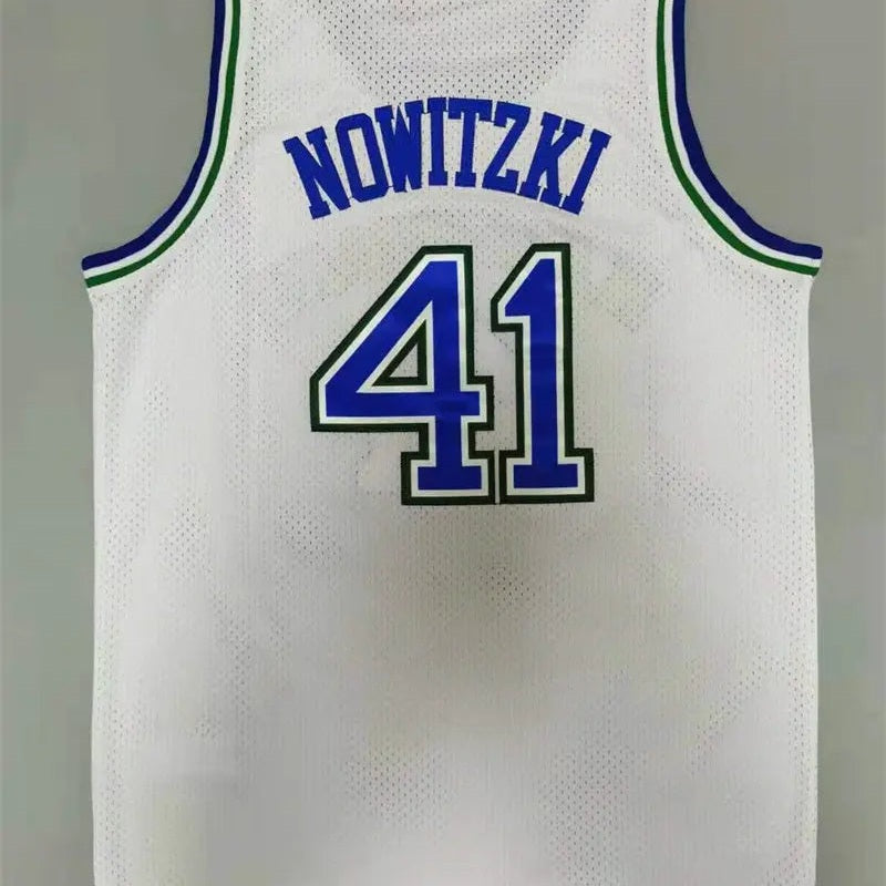 Dallas Mavericks Dirk Nowitzki NO.41 Basketball Jersey