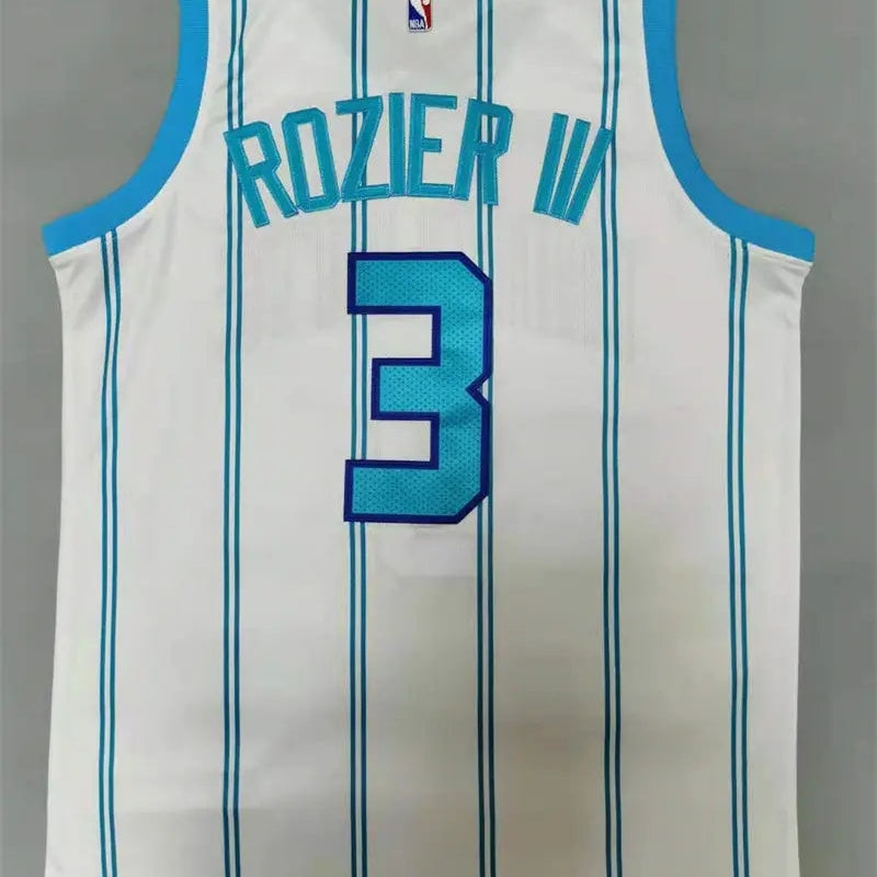 Charlotte Hornets Terry Rozier W NO.3 Basketball Jersey